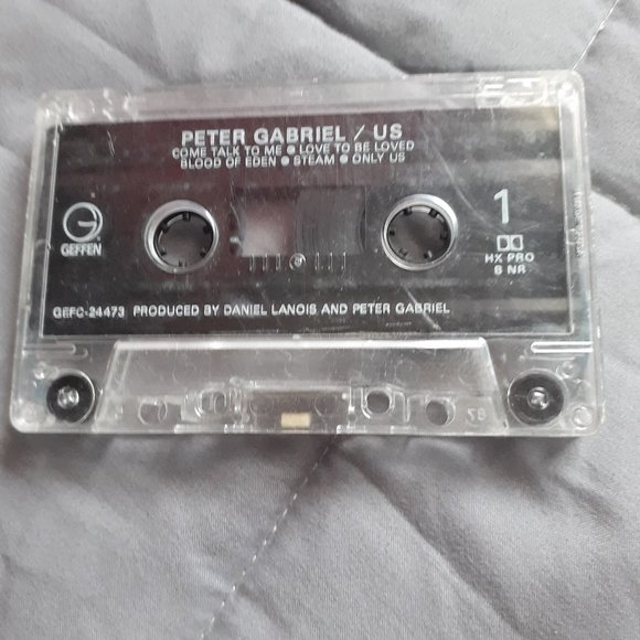 Peter Gabriel Us (Audio Cassette, 1992) Geffen Records GEFC 24473 Tested - Picture 12 of 13